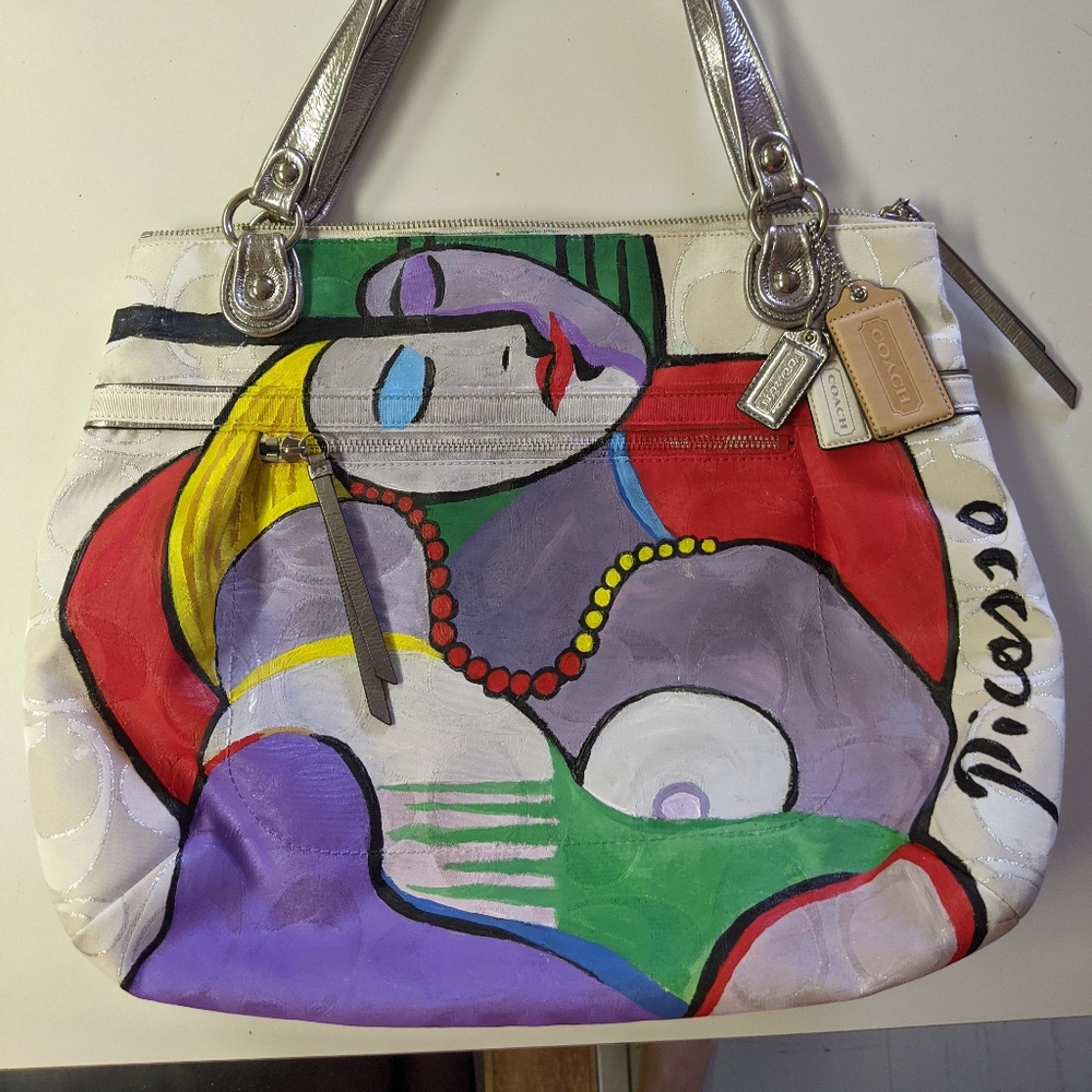 COACH custom painted bag🎨